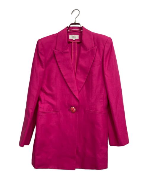 Dior（ディオール）DIOR (ディオール) テーラードジャケット ピンク サイズ:Lの古着・服飾アイテム