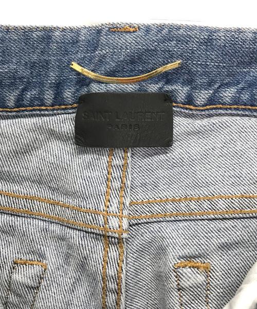 Saint Laurent Paris（サンローランパリ）Saint Laurent Paris (サンローランパリ) デニムパンツ インディゴ サイズ:26の古着・服飾アイテム