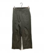 Maison Margielaメゾンマルジェラ）の古着「アーカイブパンツ」｜グリーン