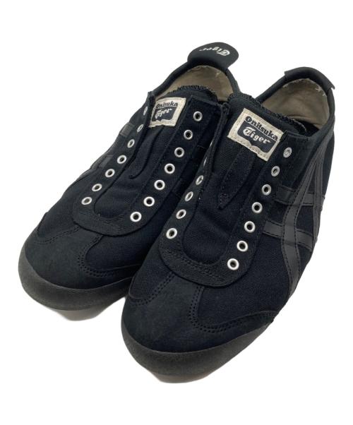 Onitsuka Tiger（オニツカタイガー）Onitsuka Tiger (オニツカタイガー) Mexico 66 Slip-On ブラック サイズ:26.5の古着・服飾アイテム