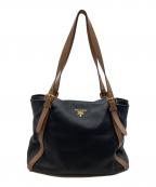 PRADAプラダ）の古着「トートバッグ」｜ネイビー