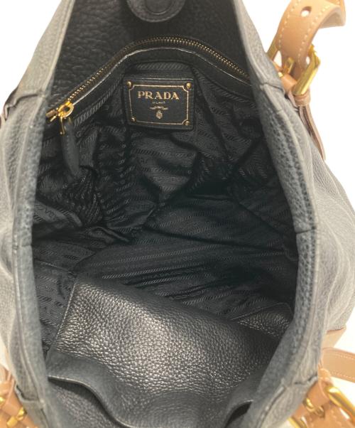 PRADA（プラダ）PRADA (プラダ) トートバッグ ネイビーの古着・服飾アイテム