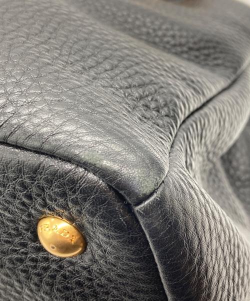 PRADA（プラダ）PRADA (プラダ) 2WAYショルダーバッグ ブラックの古着・服飾アイテム