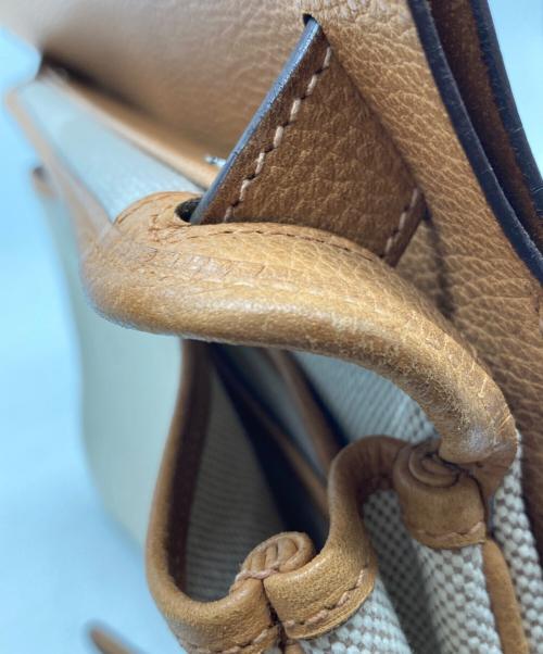 HERMES（エルメス）HERMES (エルメス) ショルダーバッグ ベージュの古着・服飾アイテム