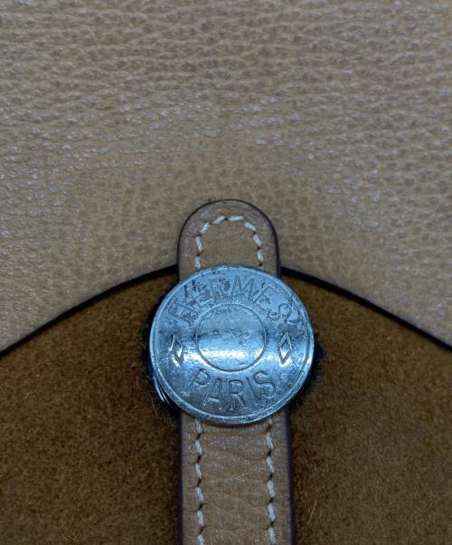 HERMES（エルメス）HERMES (エルメス) ショルダーバッグ ベージュの古着・服飾アイテム