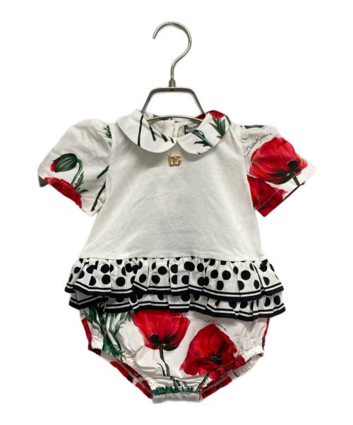 DOLCE & GABBANA（ドルチェ＆ガッバーナ）DOLCE & GABBANA (ドルチェ＆ガッバーナ) オールインワン ホワイト サイズ:12 未使用品の古着・服飾アイテム