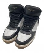 LOUIS VUITTONルイ ヴィトン）の古着「モノグラム柄ハイカットスニーカー」｜ブラック