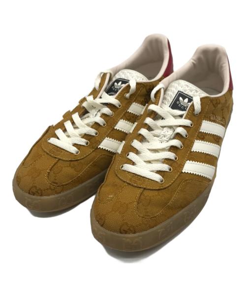 GUCCI（グッチ）GUCCI (グッチ) adidas (アディダス) スニーカー ベージュ サイズ:27の古着・服飾アイテム