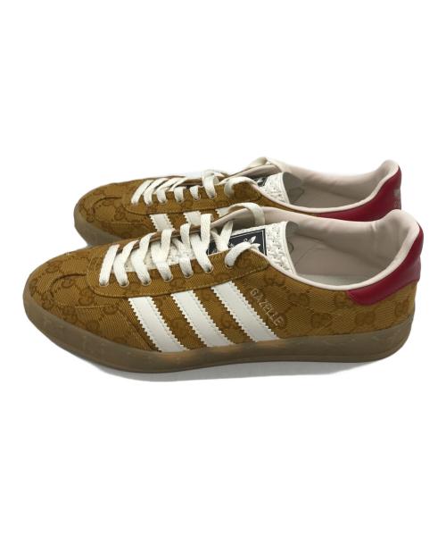 GUCCI（グッチ）GUCCI (グッチ) adidas (アディダス) スニーカー ベージュ サイズ:27の古着・服飾アイテム