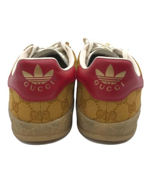 GUCCI（グッチ）GUCCI (グッチ) adidas (アディダス) スニーカー ベージュ サイズ:27の古着・服飾アイテム