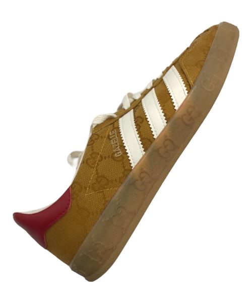 GUCCI（グッチ）GUCCI (グッチ) adidas (アディダス) スニーカー ベージュ サイズ:27の古着・服飾アイテム