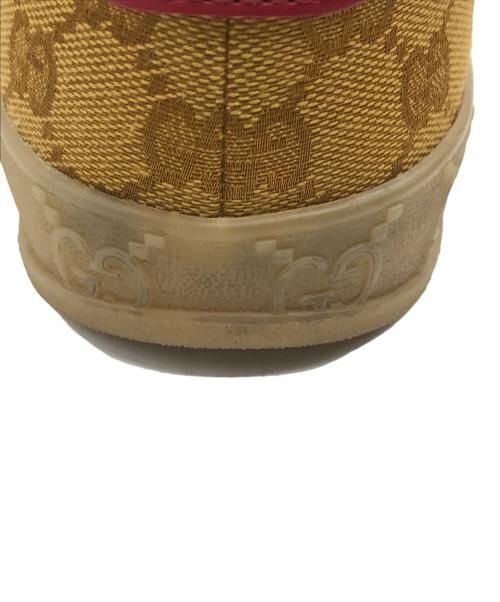 GUCCI（グッチ）GUCCI (グッチ) adidas (アディダス) スニーカー ベージュ サイズ:27の古着・服飾アイテム