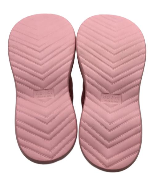 GUCCI（グッチ）GUCCI (グッチ) パテットGGプラットフォームサンダル ピンク サイズ:37の古着・服飾アイテム