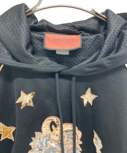 GUCCI（グッチ）GUCCI (グッチ) パーカー ブラック サイズ:Xlの古着・服飾アイテム