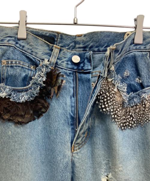 GUCCI（グッチ）GUCCI (グッチ) デニムパンツ インディゴ サイズ:38の古着・服飾アイテム