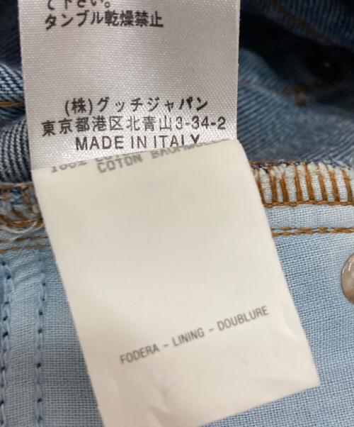 GUCCI（グッチ）GUCCI (グッチ) デニムパンツ インディゴ サイズ:40の古着・服飾アイテム