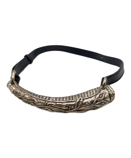 Yves Saint Laurent（イヴサンローラン）Yves Saint Laurent (イヴサンローラン) ベルト ブラックの古着・服飾アイテム