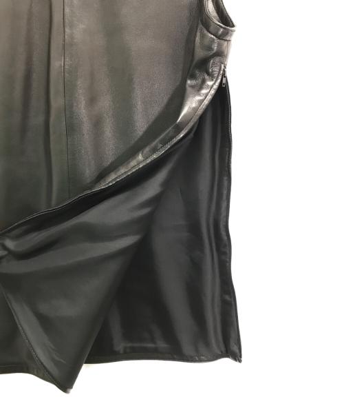 Yves Saint Laurent（イヴサンローラン）Yves Saint Laurent (イヴサンローラン) ノースリーブブラウス ブラック サイズ:36の古着・服飾アイテム