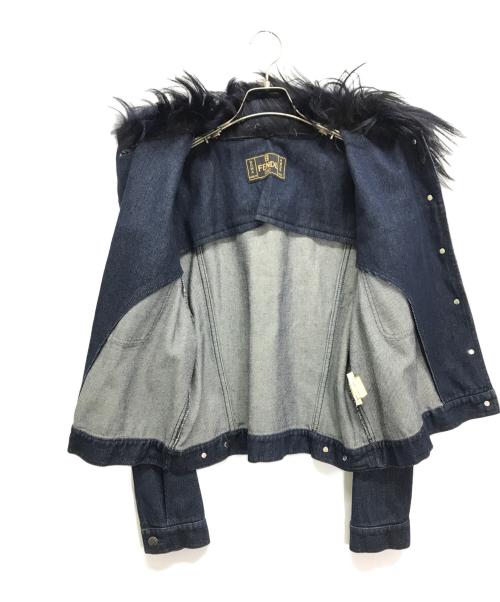 FENDI（フェンディ）FENDI (フェンディ) デニムジャケット インディゴ サイズ:44の古着・服飾アイテム