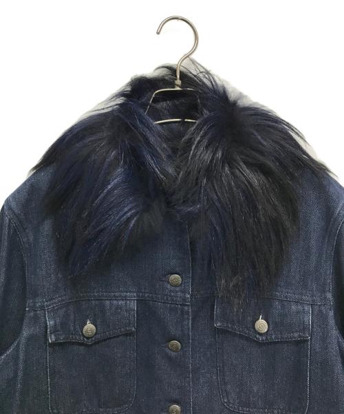 FENDI（フェンディ）FENDI (フェンディ) デニムジャケット インディゴ サイズ:44の古着・服飾アイテム