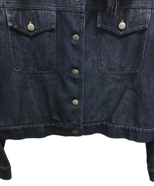 FENDI（フェンディ）FENDI (フェンディ) デニムジャケット インディゴ サイズ:44の古着・服飾アイテム