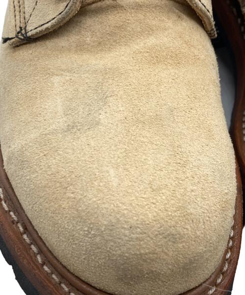 RED WING（レッドウィング）RED WING (レッドウィング) スチールトゥスエードレースアップロガーブーツ ベージュ サイズ:26の古着・服飾アイテム