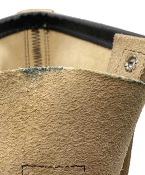 RED WING（レッドウィング）RED WING (レッドウィング) スチールトゥスエードレースアップロガーブーツ ベージュ サイズ:26の古着・服飾アイテム