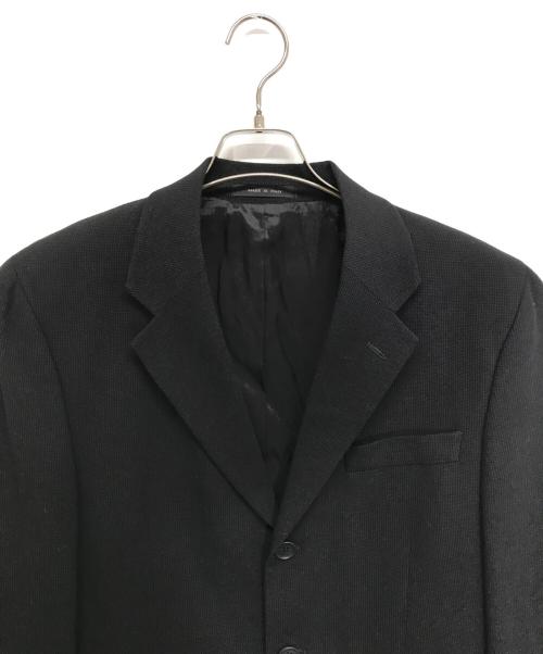 EMPORIO ARMANI（エンポリオアルマーニ）EMPORIO ARMANI (エンポリオアルマーニ) ジャケット ブラック サイズ:Lの古着・服飾アイテム