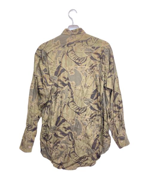 PAUL SMITH（ポールスミス）Paul Smith (ポールスミス) 総柄シャツ オリーブ サイズ:Ｍの古着・服飾アイテム
