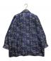 ROBE DE CHAMBRE COMME DES GARCONS (ローブドシャンブル コムデギャルソン) サテンレーヨンシャツ ブルー サイズ:記載なし：22000円