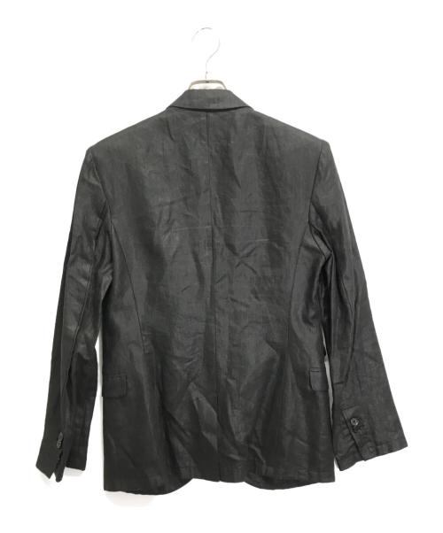 NEIL BARRETT（ニールバレット）NEIL BARRETT (ニールバレット) リネンジャケット ブラック サイズ:４８の古着・服飾アイテム
