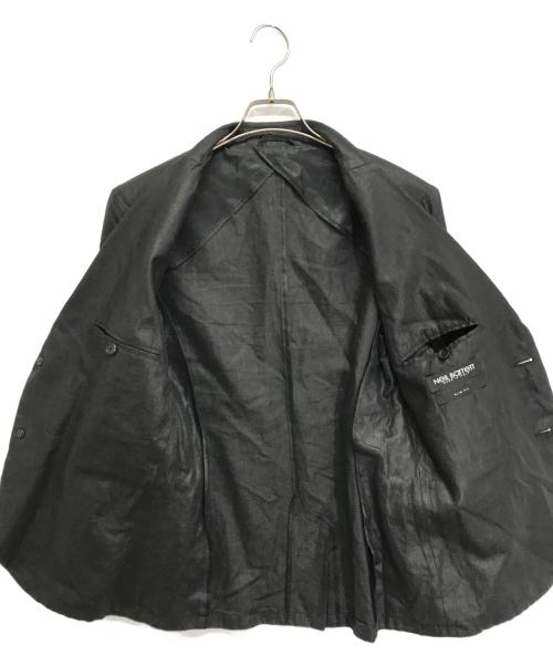 NEIL BARRETT（ニールバレット）NEIL BARRETT (ニールバレット) リネンジャケット ブラック サイズ:４８の古着・服飾アイテム