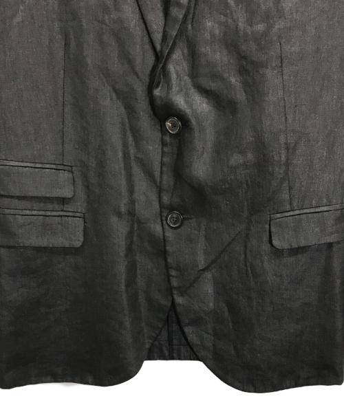 NEIL BARRETT（ニールバレット）NEIL BARRETT (ニールバレット) リネンジャケット ブラック サイズ:４８の古着・服飾アイテム
