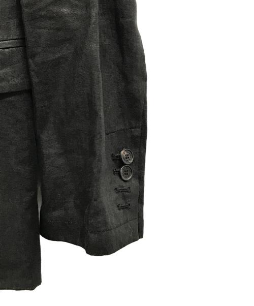 NEIL BARRETT（ニールバレット）NEIL BARRETT (ニールバレット) リネンジャケット ブラック サイズ:４８の古着・服飾アイテム