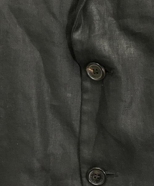 NEIL BARRETT（ニールバレット）NEIL BARRETT (ニールバレット) リネンジャケット ブラック サイズ:４８の古着・服飾アイテム