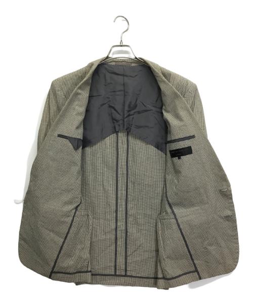 COMME des GARCONS（コムデギャルソン）COMME des GARCONS (コムデギャルソン) チェックテーラードジャケット ブラック サイズ:Mの古着・服飾アイテム