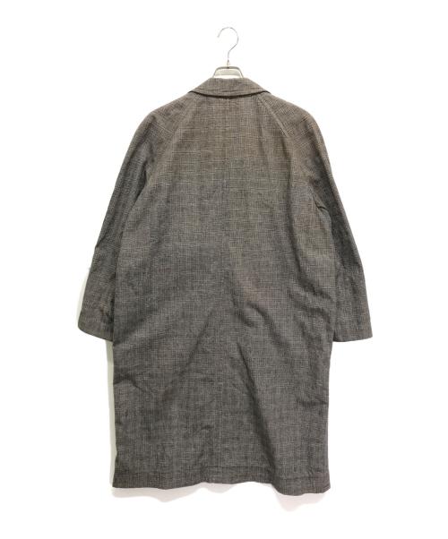 COMME des GARCONS HOMME（コムデギャルソン オム）COMME des GARCONS HOMME (コムデギャルソン オム) アーカイブチェックコート グレー サイズ:Mの古着・服飾アイテム