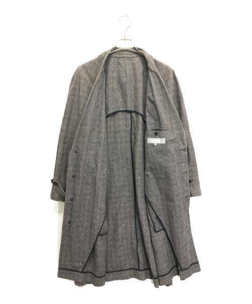 COMME des GARCONS HOMME（コムデギャルソン オム）COMME des GARCONS HOMME (コムデギャルソン オム) アーカイブチェックコート グレー サイズ:Mの古着・服飾アイテム