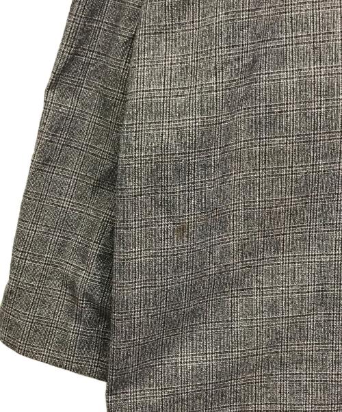 COMME des GARCONS HOMME（コムデギャルソン オム）COMME des GARCONS HOMME (コムデギャルソン オム) アーカイブチェックコート グレー サイズ:Mの古着・服飾アイテム
