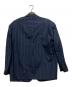 COMME des GARCONS HOMME PLUS (コムデギャルソンオムプリュス) トリアセテートストライプテーラードジャケット ネイビー サイズ:S：15000円