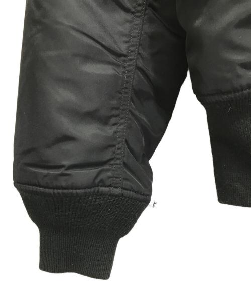 ALPHA（アルファ）ALPHA (アルファ) MA-1ジャケット ブラック サイズ:Lの古着・服飾アイテム