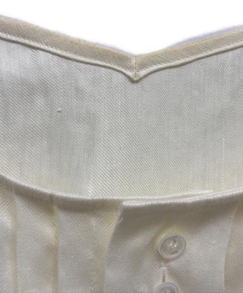 ADORE（アドーア）ADORE (アドーア) リネン混ブラウス ホワイト サイズ:38の古着・服飾アイテム