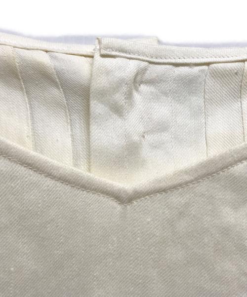 ADORE（アドーア）ADORE (アドーア) リネン混ブラウス ホワイト サイズ:38の古着・服飾アイテム