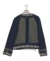 TORY BURCH (トリーバーチ) ノーカラージャケット ネイビー サイズ:2：10000円