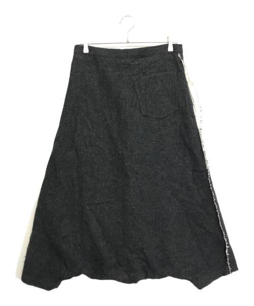 Y's（ワイズ）Y's (ワイズ) 変形パンツ ブラック サイズ:1の古着・服飾アイテム