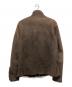 DROMe (ドローム) ムートンジャケット ブラウン サイズ:M：13000円