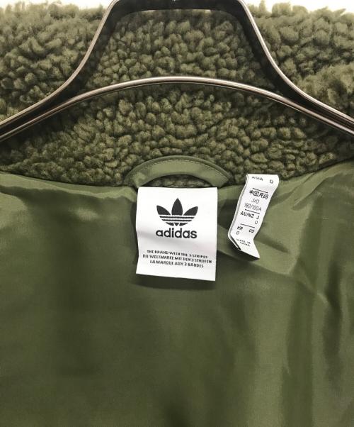 adidas Originals（アディダスオリジナル）adidas originals (アディダスオリジナル) シェルパジャケット カーキの古着・服飾アイテム
