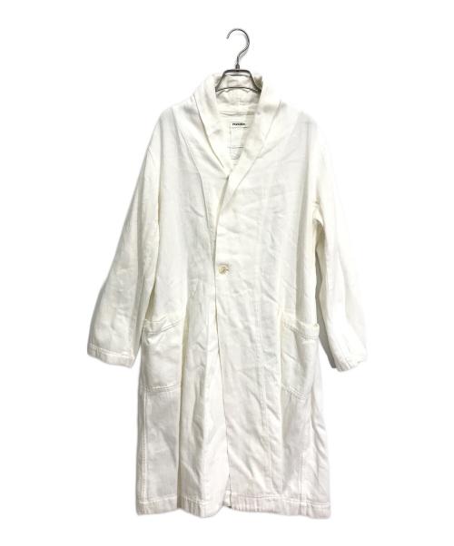 plantation（プランテーション）Plantation (プランテーション) ツイルコート ホワイト サイズ:Mの古着・服飾アイテム