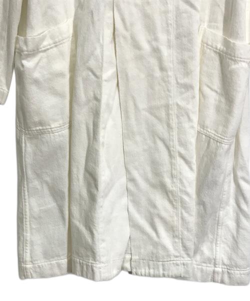 plantation（プランテーション）Plantation (プランテーション) ツイルコート ホワイト サイズ:Mの古着・服飾アイテム