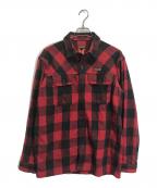 Patagoniaパタゴニア）の古着「チェックシャツ」｜レッド